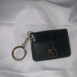 Victoria's Secret Black Keychain Wallet